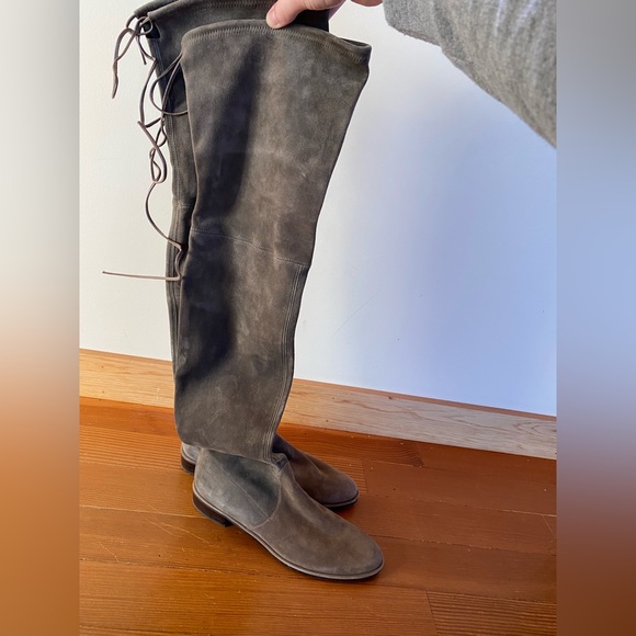 SOLD SW over the knee lowland boots - Picture 2 of 8